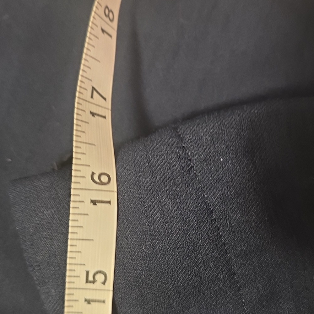 Talbots Petite Navy Blue Trousers Made In Italy - Picture 3 of 5